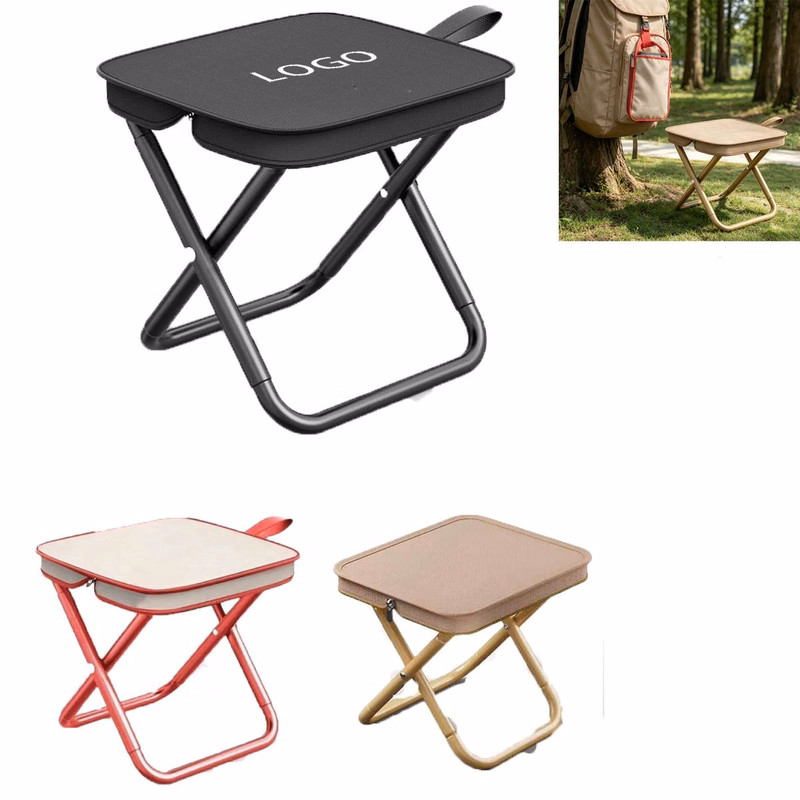 Mini Collapsible Stool Outdoor Bench Carry Bag
