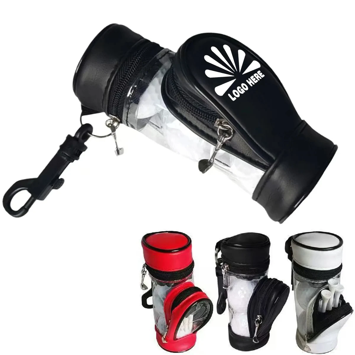 Golf Pu Material Small Waist Bag Can Be Customized With Logo 1