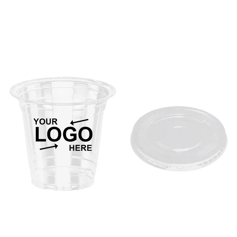 12 OZ.Plastic Cup With Lid 1