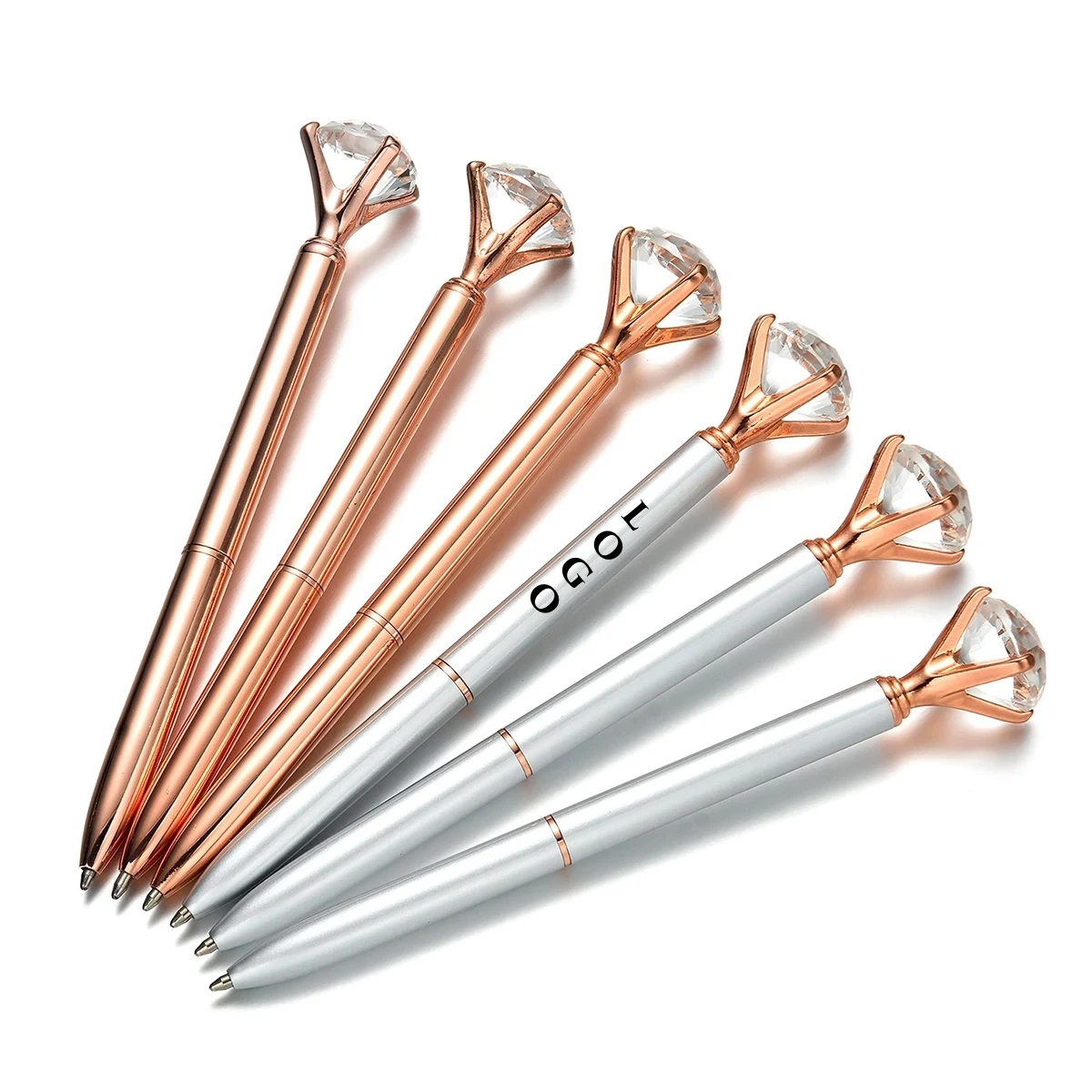 Big Diamond Ballpoint Pen MOQ 50PCS 1