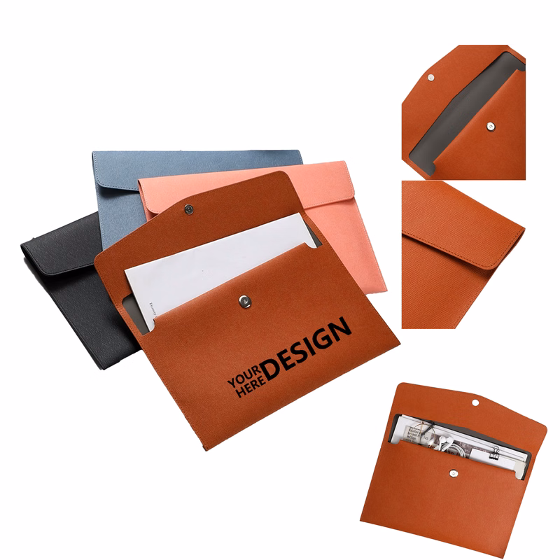 A4 Faux Leather Business Document Bag