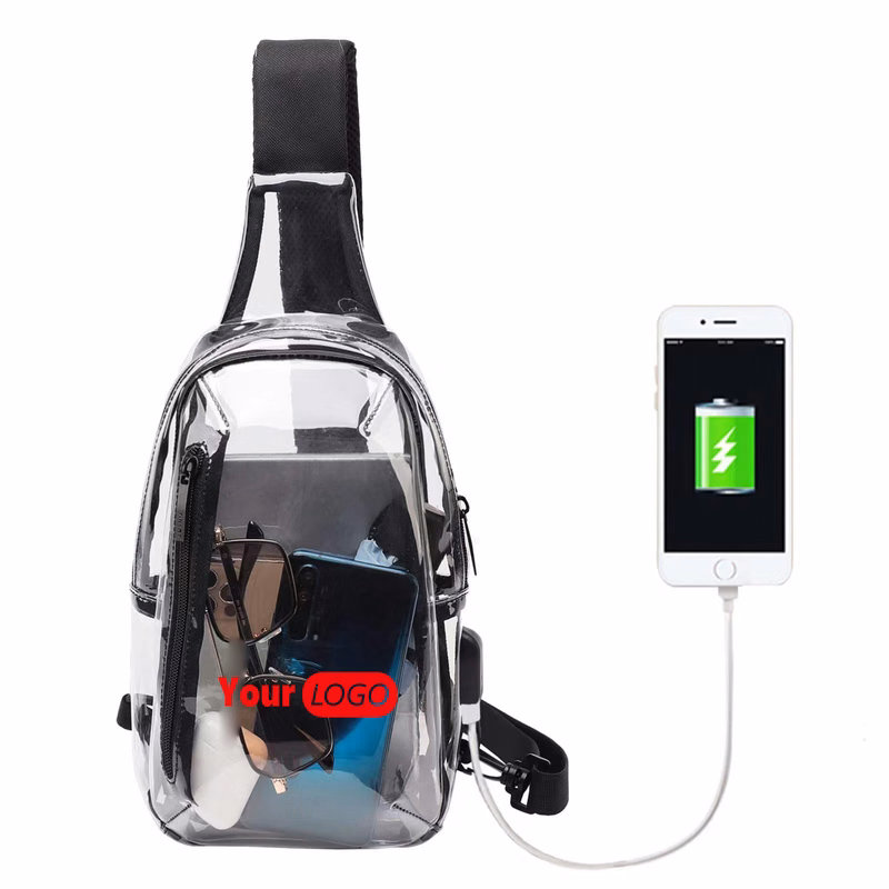 Pvc Fitness Waterproof Sports Shoulder Chest Bag