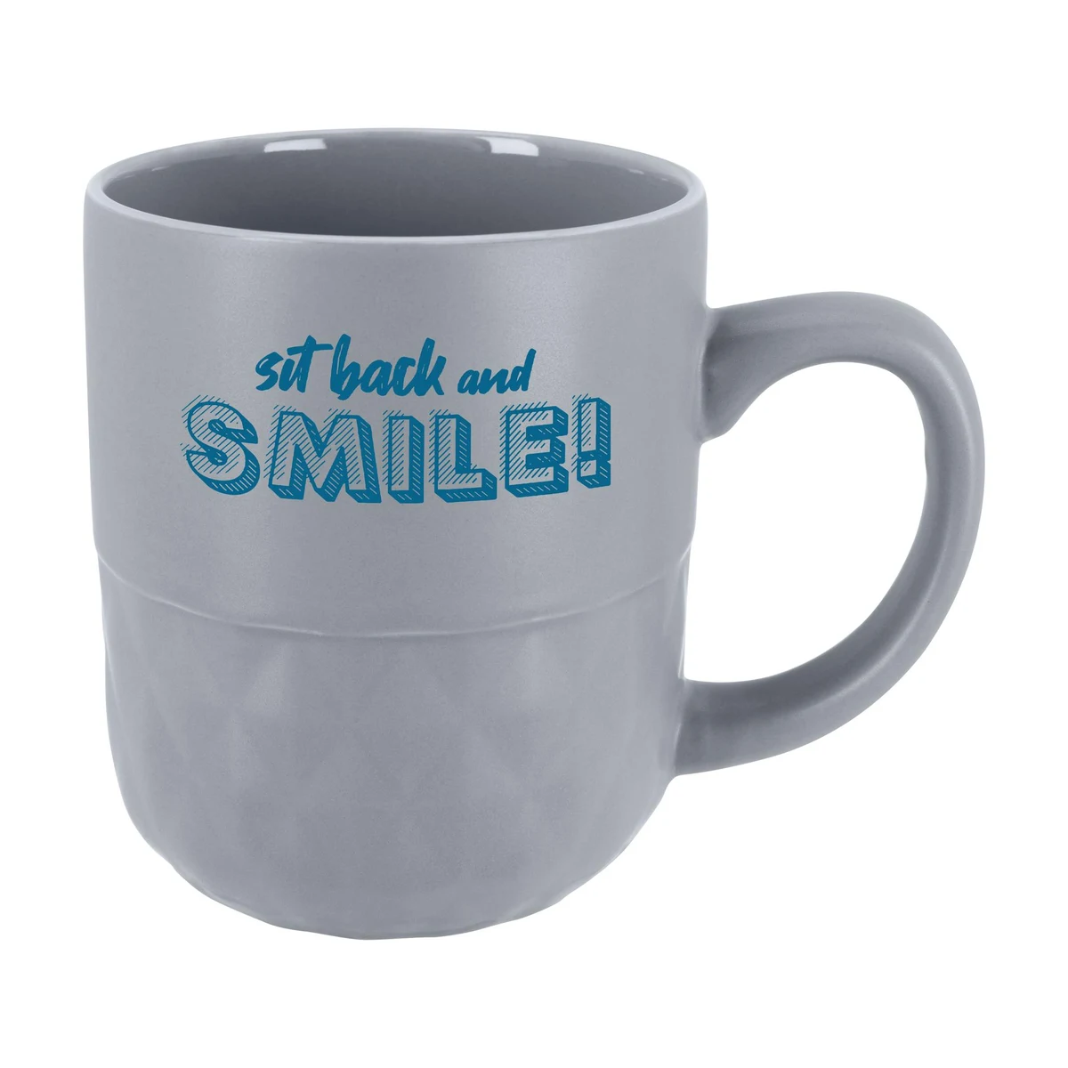 Good Value™ Coffee Mug with Facet Texture - 16 oz. 1