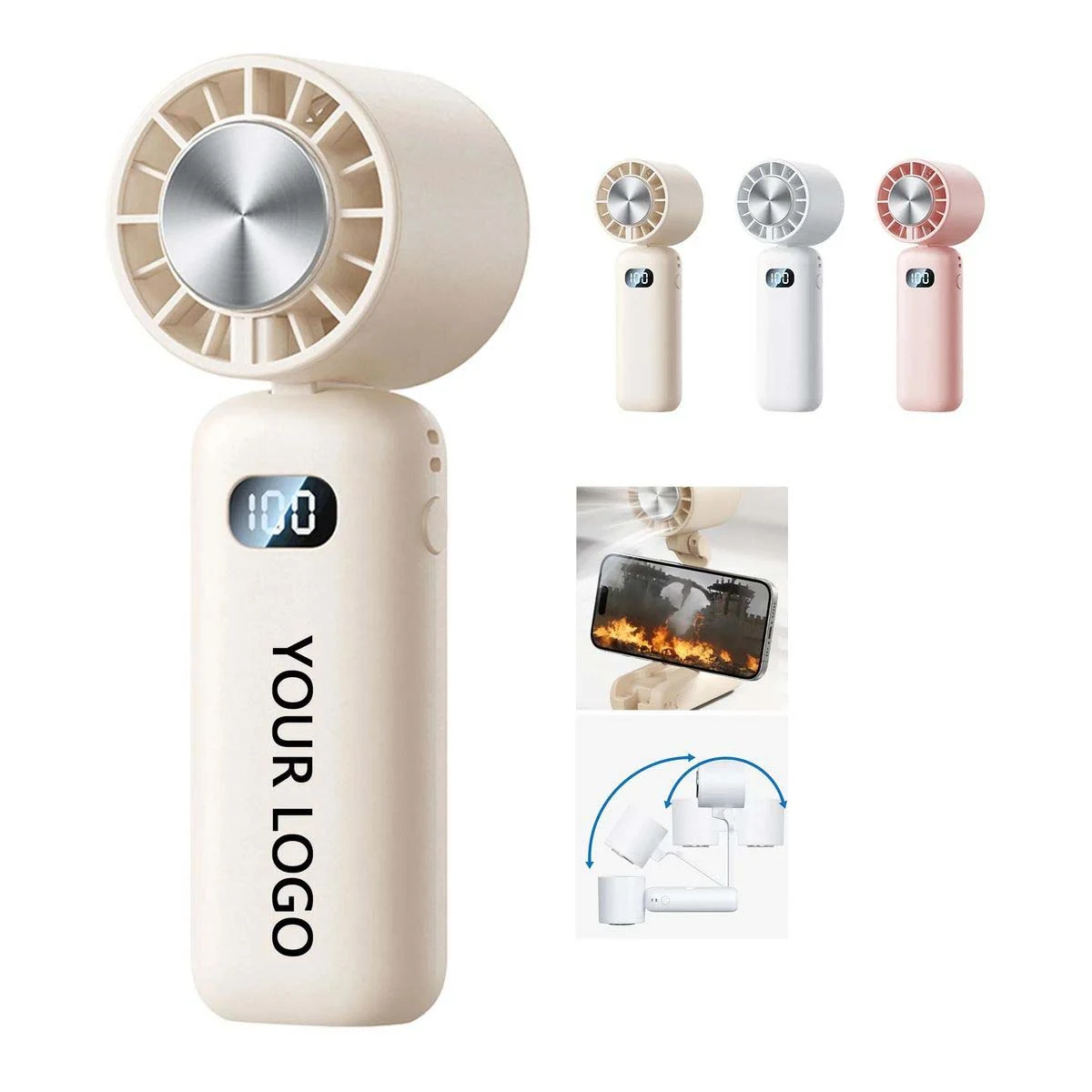 Compact Cooling Fan with Stylish Color Options 1