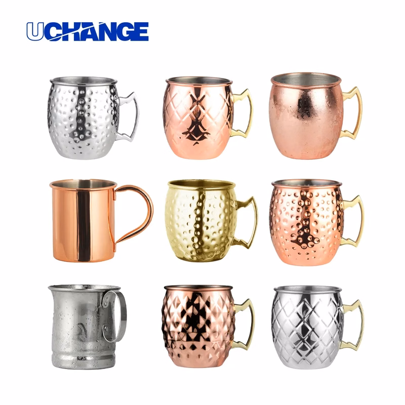 17 Oz. Copper Moscow Mule Mug For Beverages