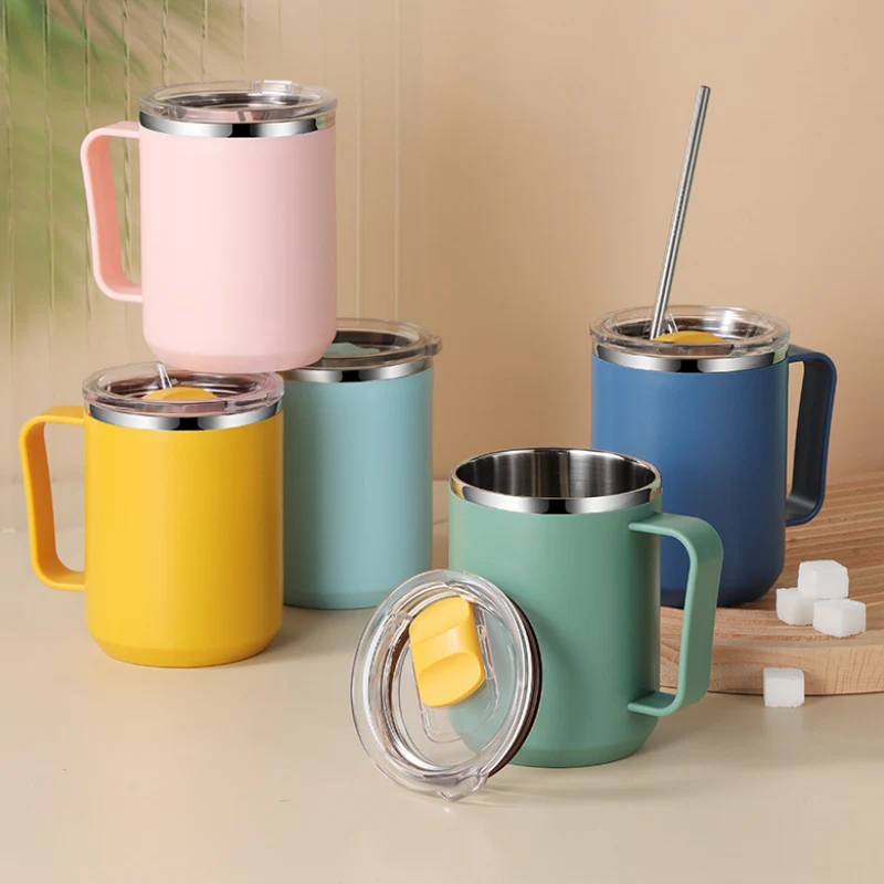 15oz Double Wall Stainless Steel Mug 1