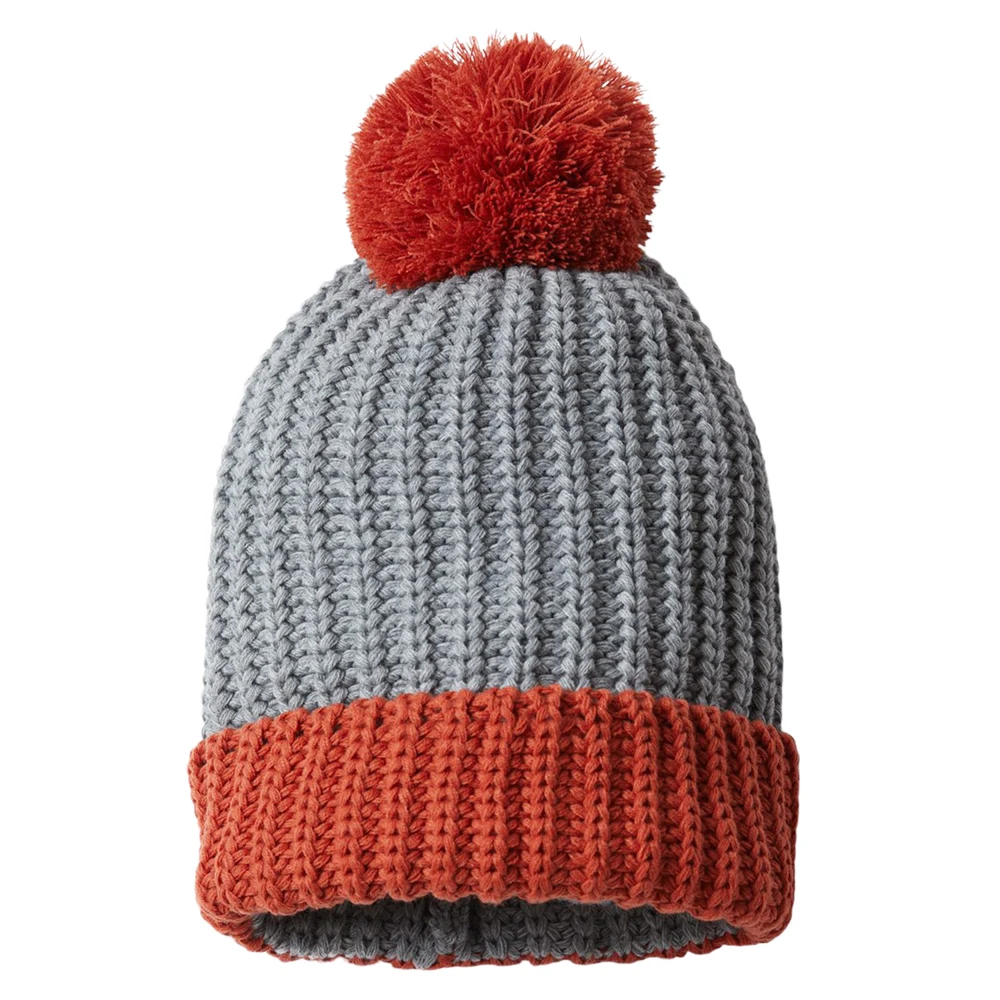 Chunky Cable Knit Pom Beanie 1