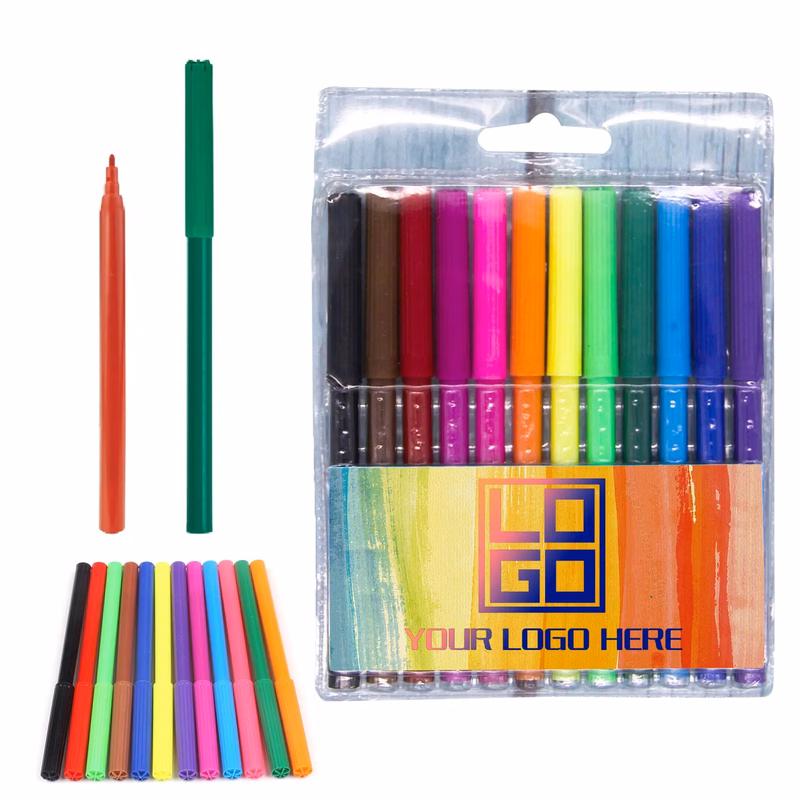 Watercolor Brush Markers 12 Colors