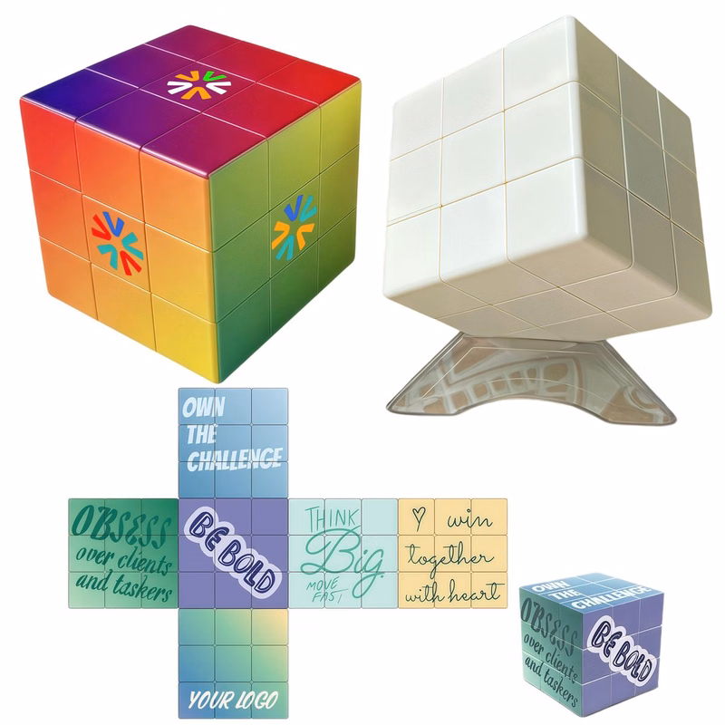 Full Color Printed Puzzle Cube