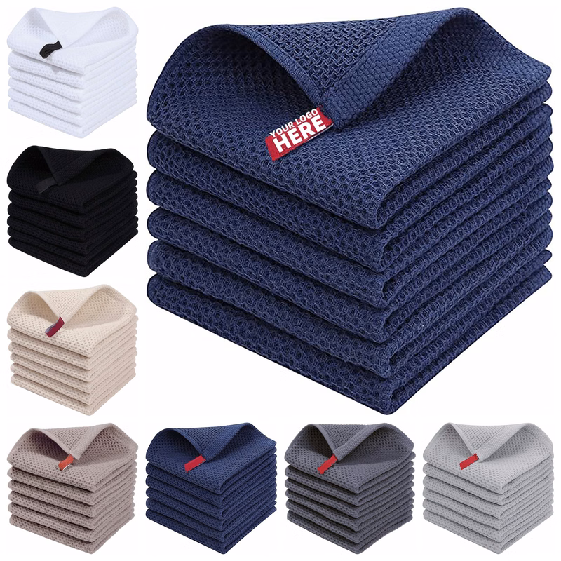 Waffle Weave Kitchen Towel
