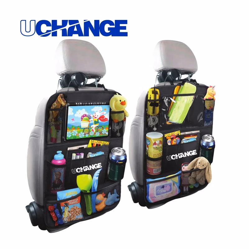 Car Seat Back Organizer With Tablet Pocket