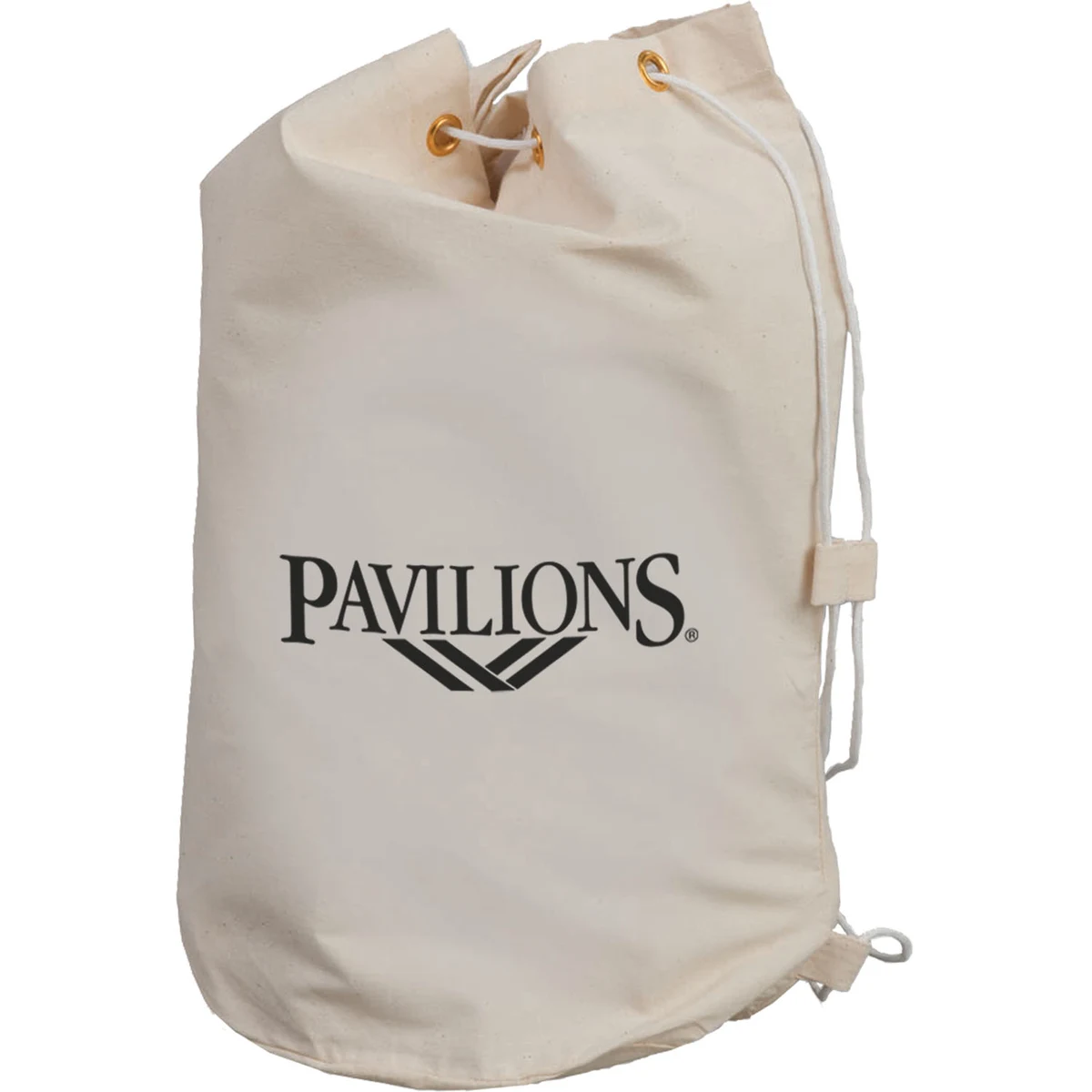 Drawstring Cotton Barrel Bag 1