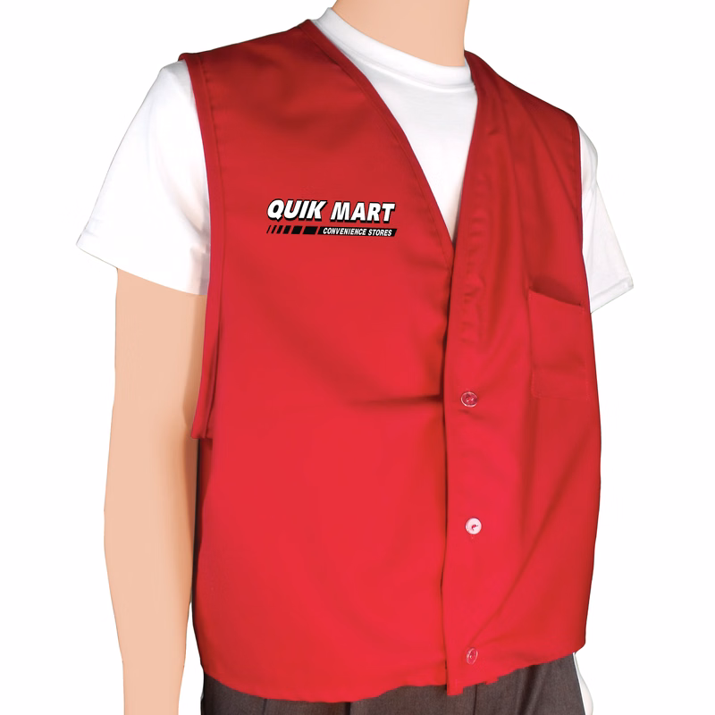 Button Front Vest