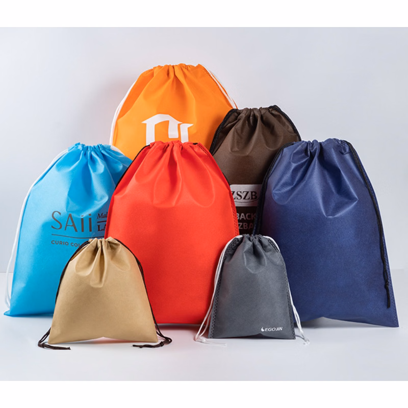 Non-woven Drawstring Laundry Bag
