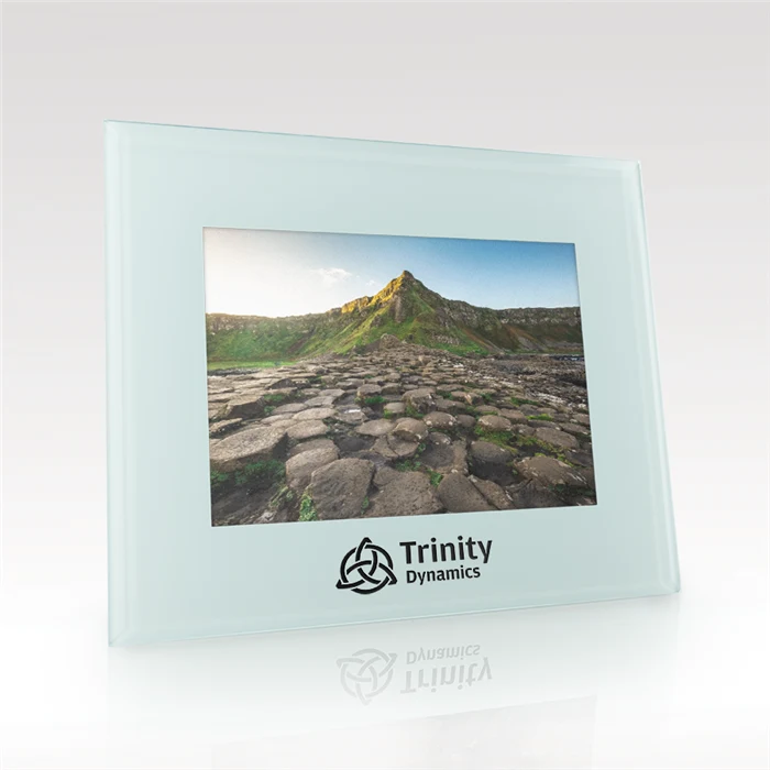 White Glass Photo Frame 1