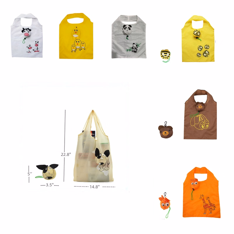 Cartoon Foldable Reusable Shopping Bag