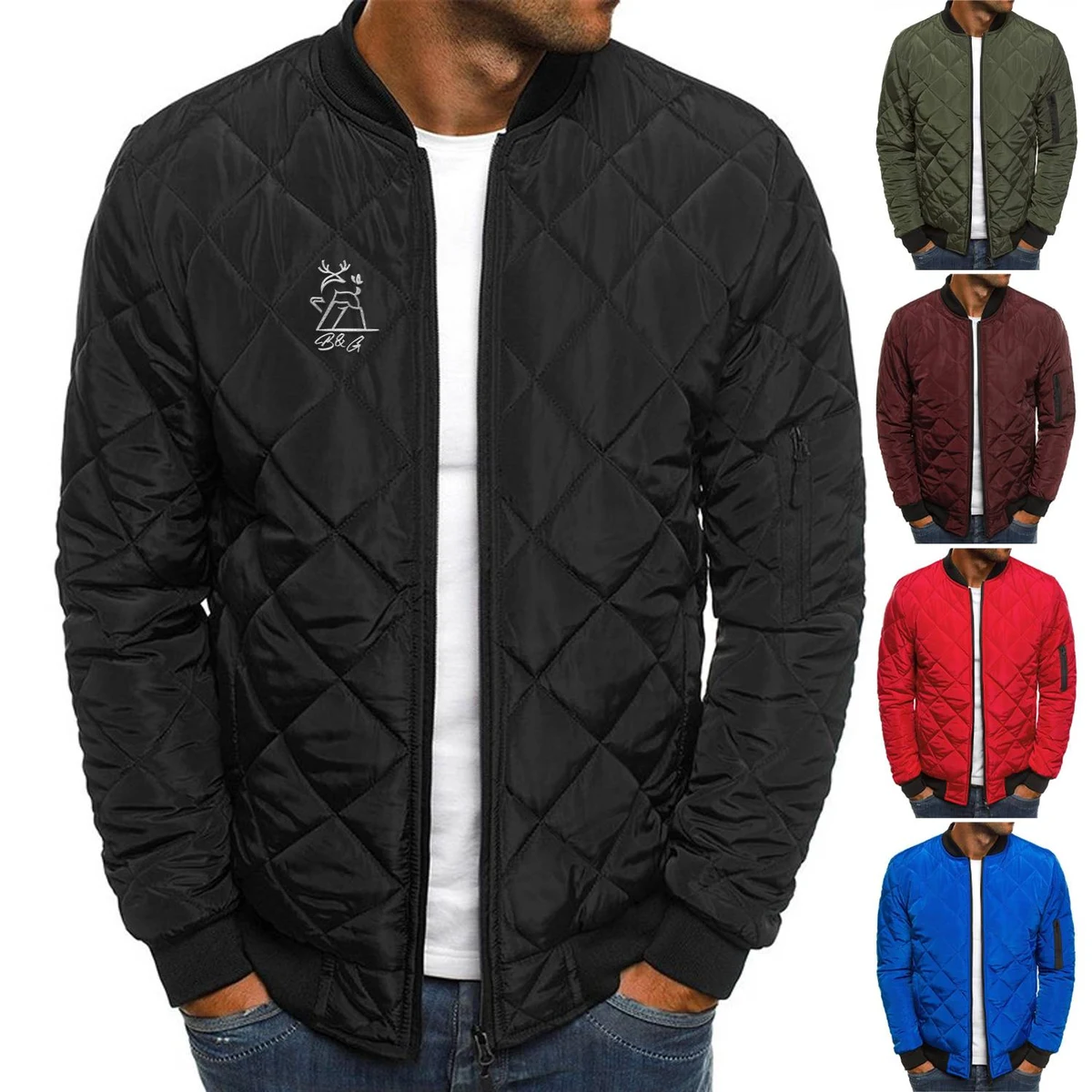 Winter Coat Windproof Warm Outwear 1