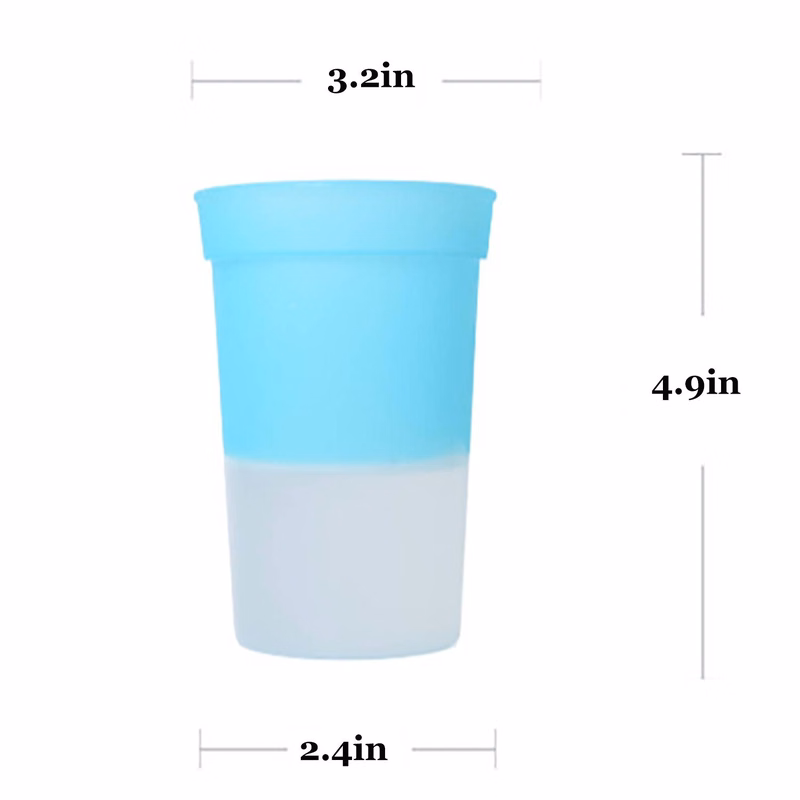 16Oz Children'S Temperature-Sensitive Color-Changing Cup