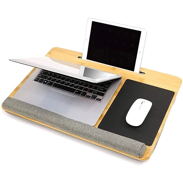 17 Inch Laptop Lap Desk with Dual Cushion 1
