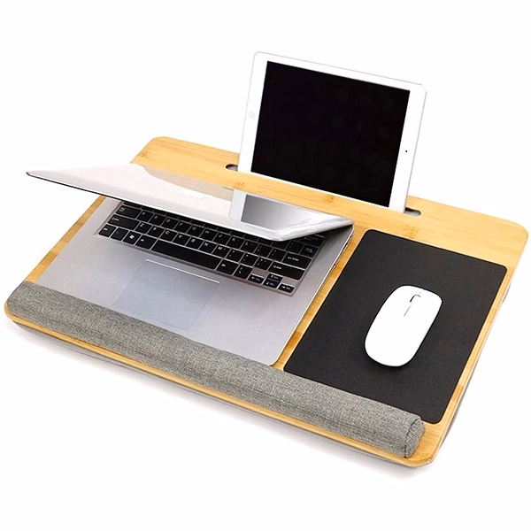 17 Inch Laptop Lap Desk with Dual Cushion