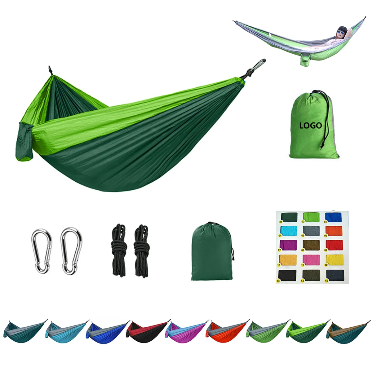 Portable Lightweight Camping Hammock 1