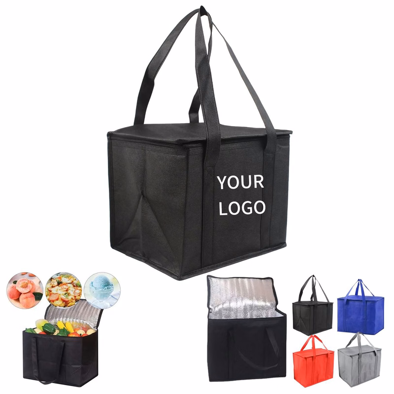 Thermal Insulated Grocery Bag for Travel Use