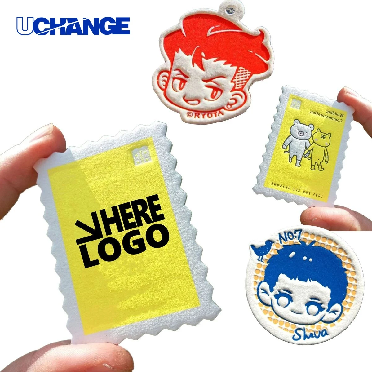 Paper Pin Personality Badge for Branding 1