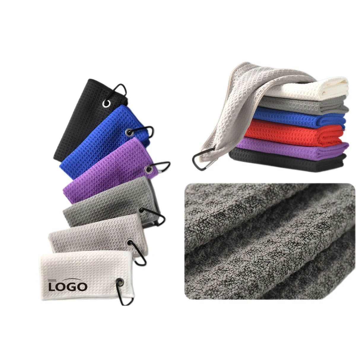 ProGrip Microfiber Golf Towel 1