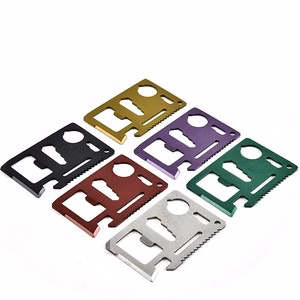 Multifunctional Camping Survival Tool Card Opener