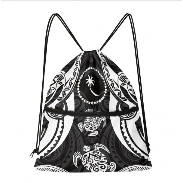 Tribal Print Drawtsring Backpack 1