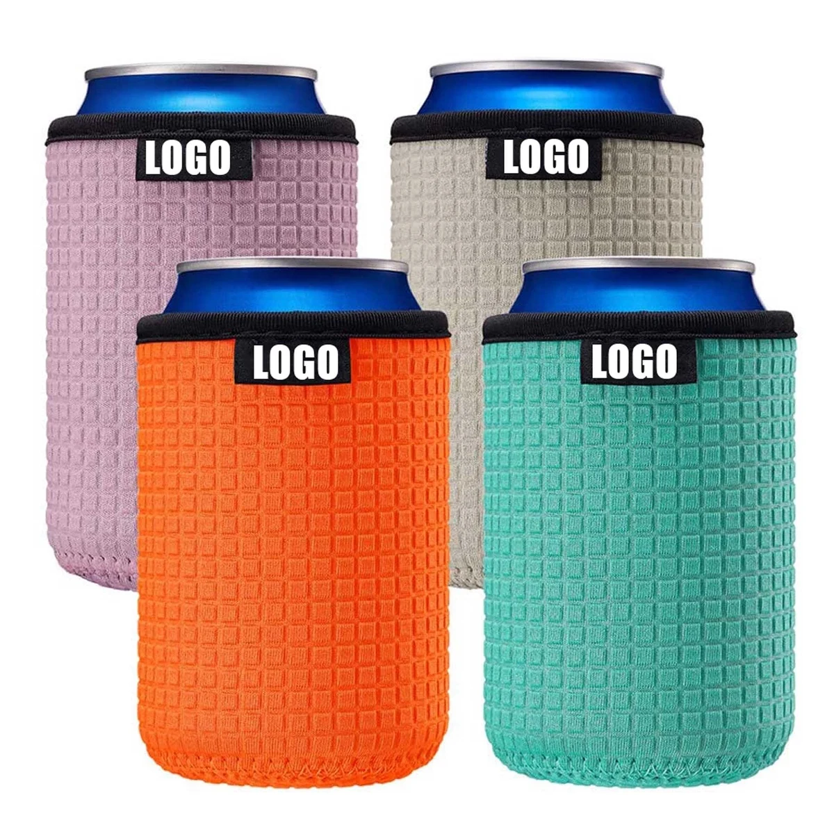 12oz Standard Can Sleeves Bottle Covers Beer Coolers Holder 1
