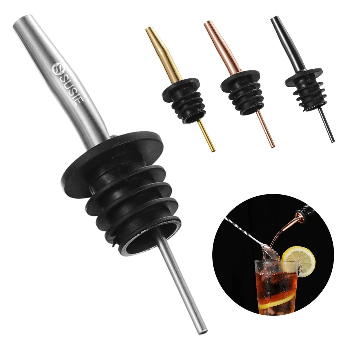 Stainless Steel Bottle Pour Spout 1