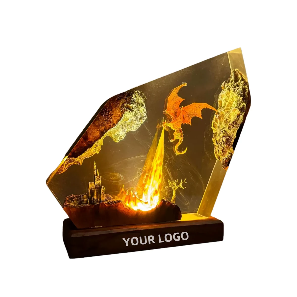 Halloween Easter Fire Dragon Night Light 1