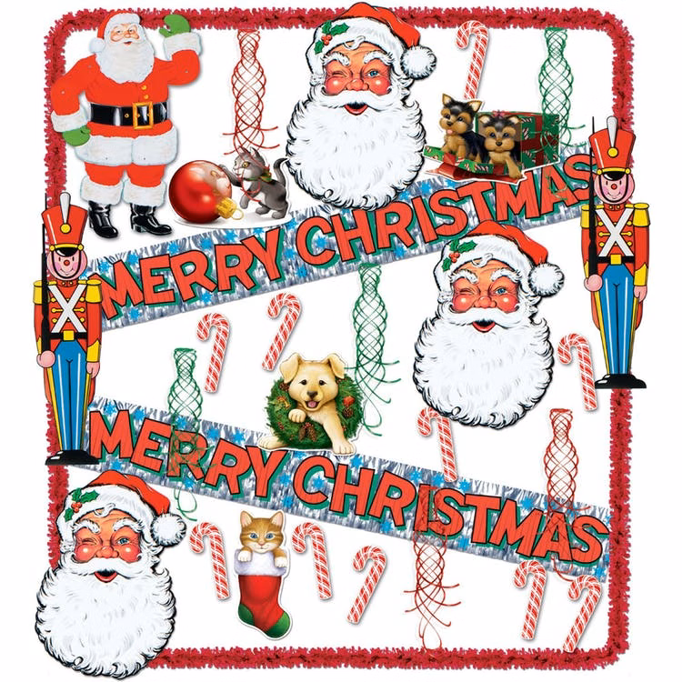 Christmas Decorating Kits - 31 Pieces