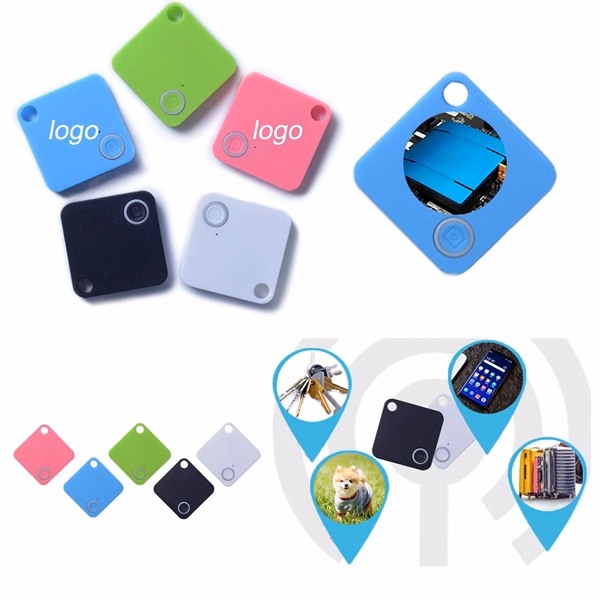 Square Bluetooth Anti-Lose Device Self-timer Location Alarm