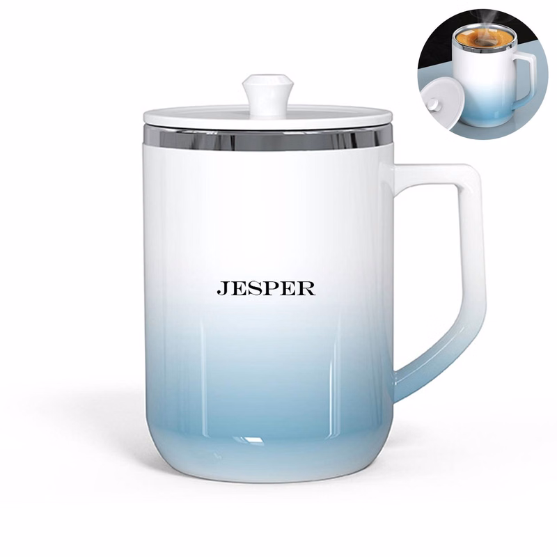 Temperature Differential Automatic Stirring Ceramic Mug