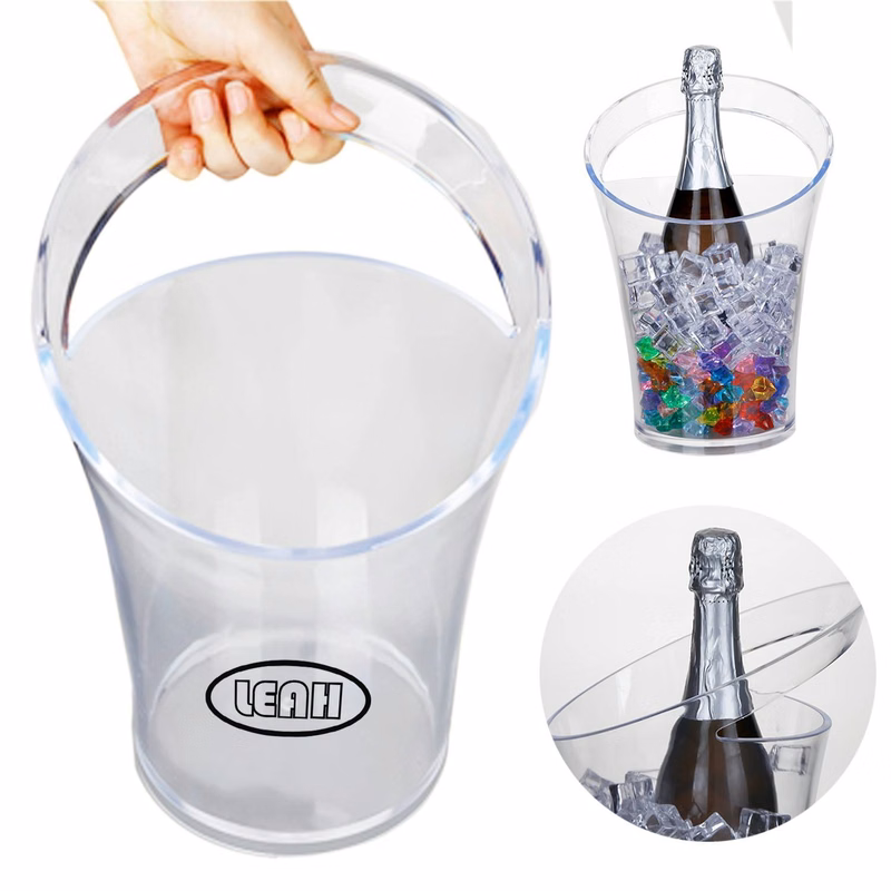Clear Acrylic Plastic Ice Bucket