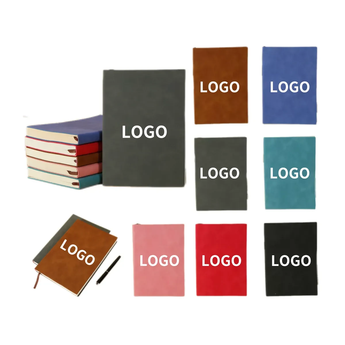 Custom Simplified And Thickened Business Notebook 1