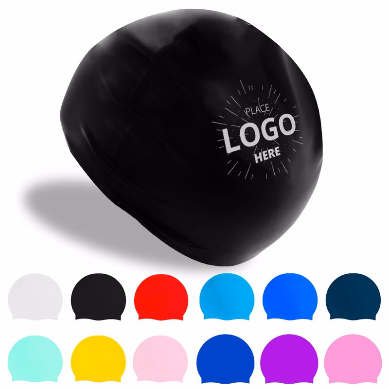 MOQ 10 Soft Silicone Swimming Cap