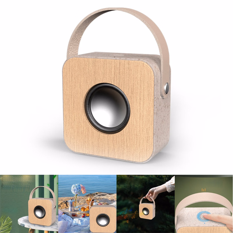 Portable Wooden Bluetooth Audio