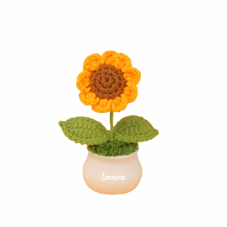 Sunflower crochet