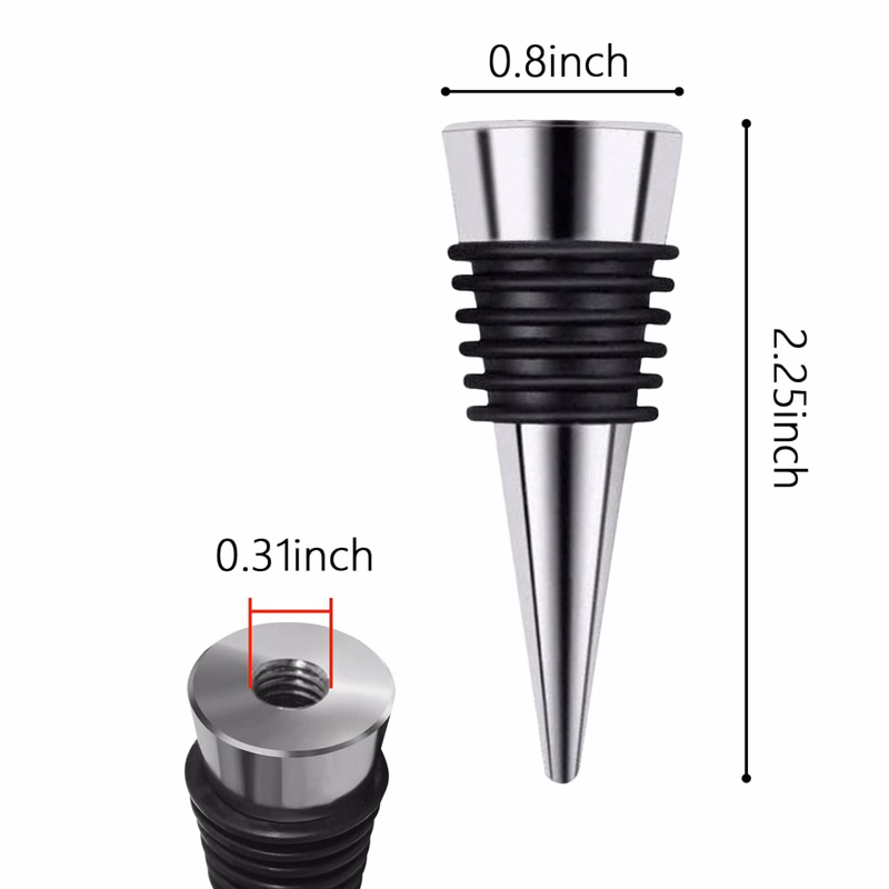 Die Cast Wine Bottle Stopper