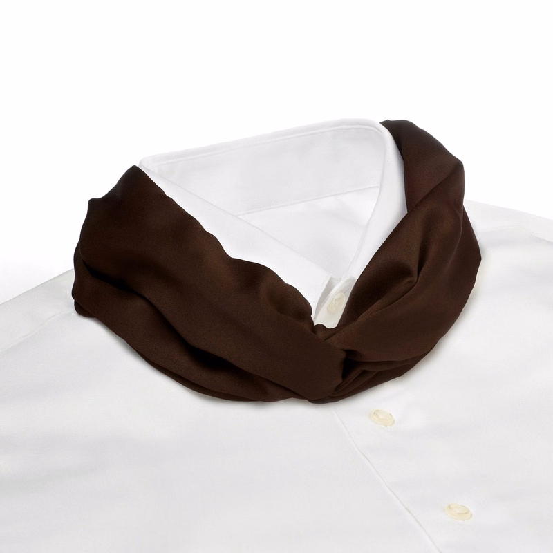 Brown Knot Scarf