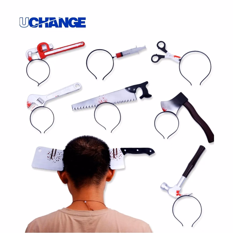 Halloween Saw Blade Novelty Headband Prop
