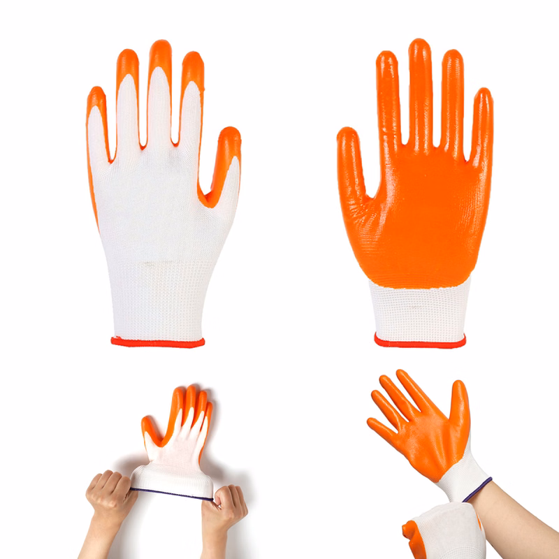 Nitrile Coated Garden Work Gloves