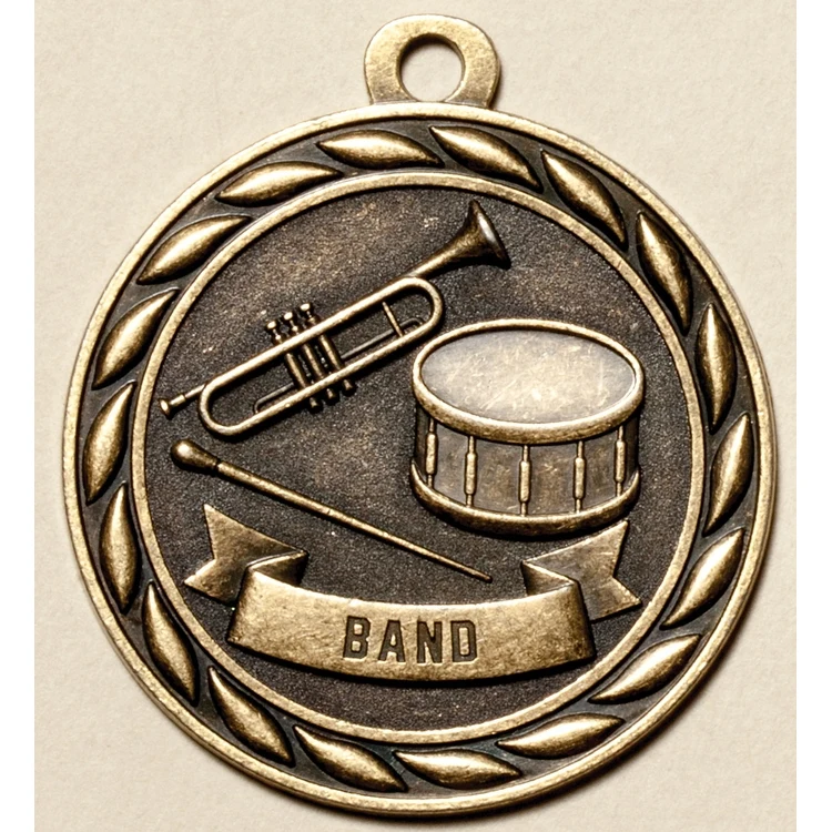 Band Medal, 2" 1