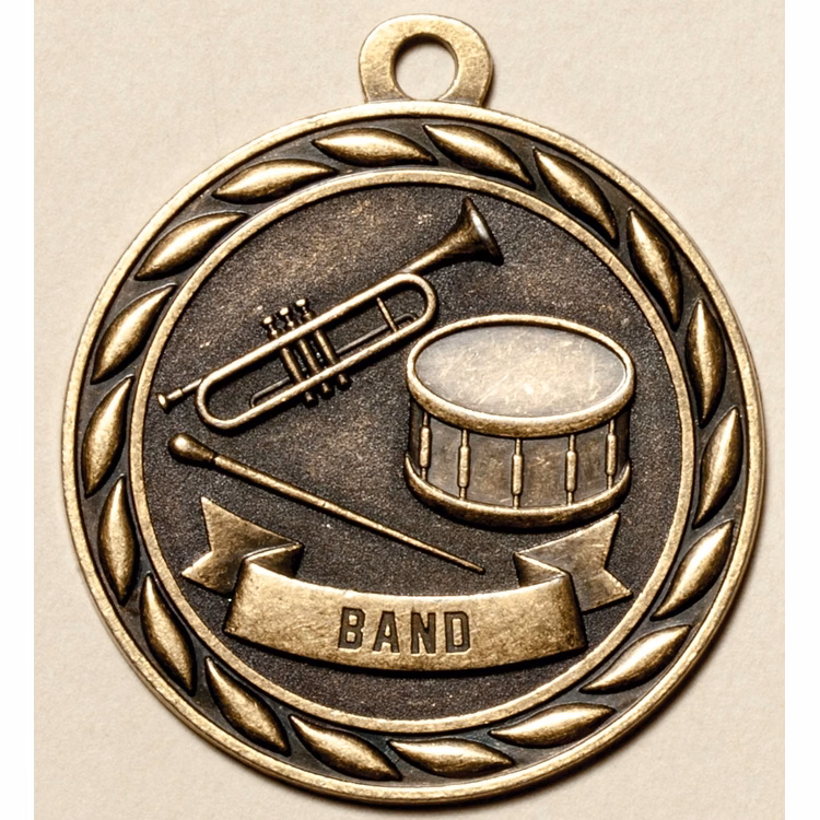 Band Medal, 2"