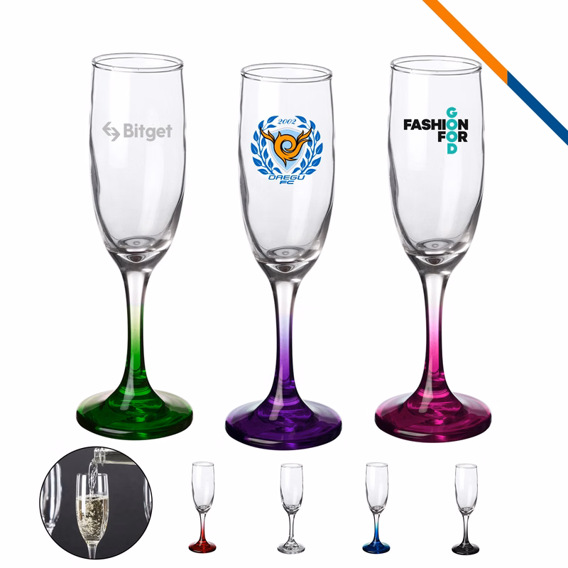 ClinkLite Champagne Glasses - 6 OZ.