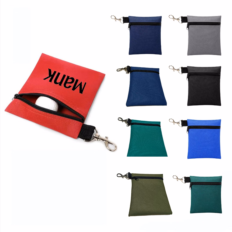 GolfBag Nylon Ball Cover Small Fanny Pack