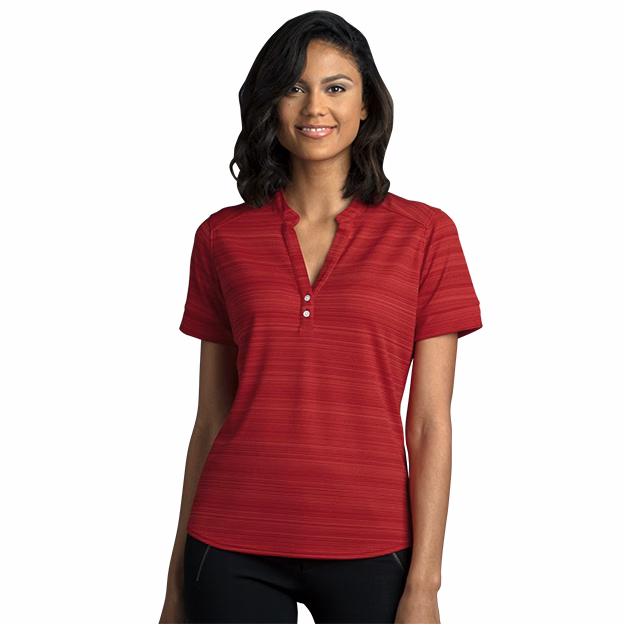 Women's Vansport Strata Textured Henley